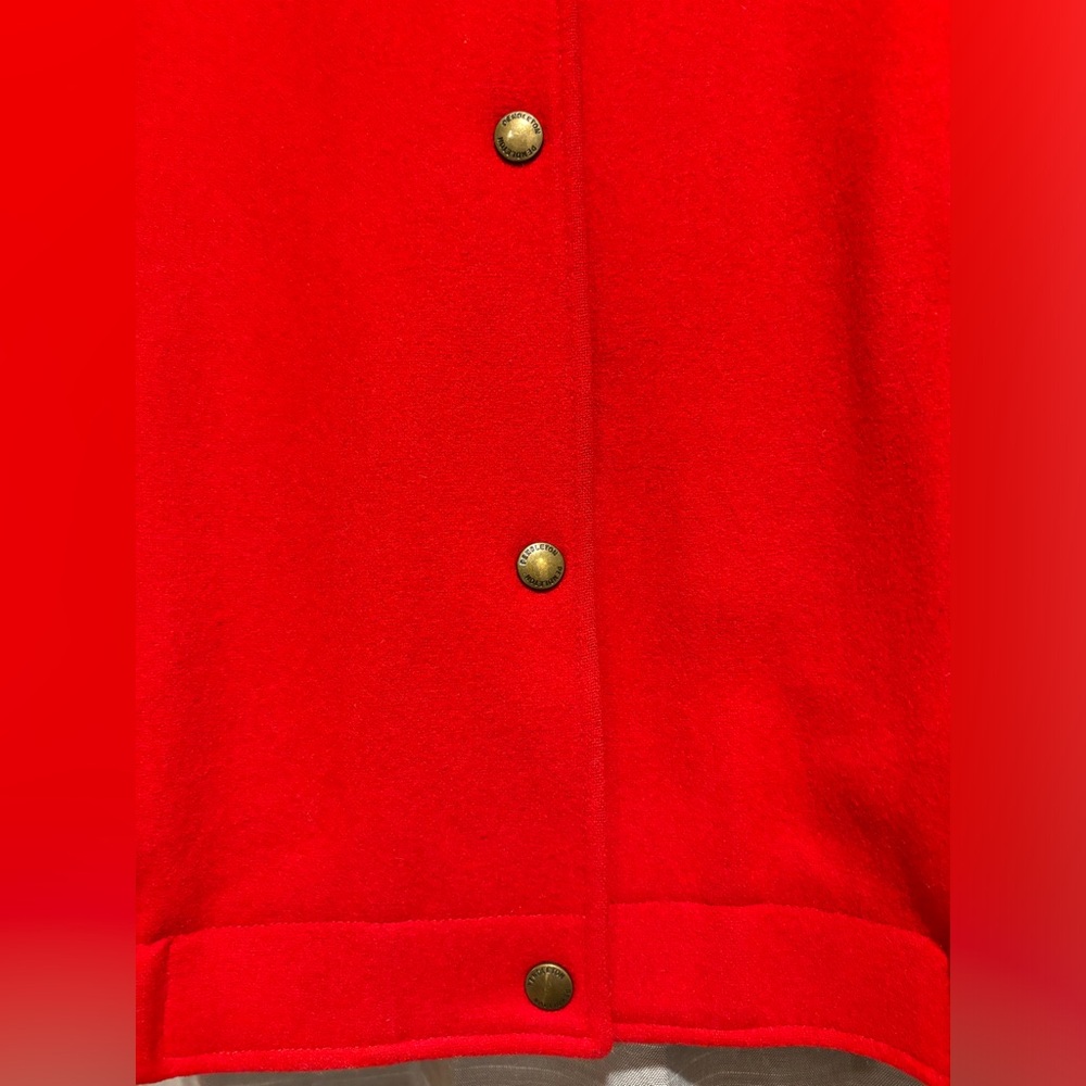 Pendleton Red Bomber Jacket. Recently Dry Cleaned - image 4